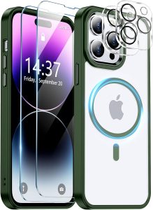 Est-ce que la coque iPhone 14 Pro Max est compatible avec les protections d’écran en verre trempé ?插图