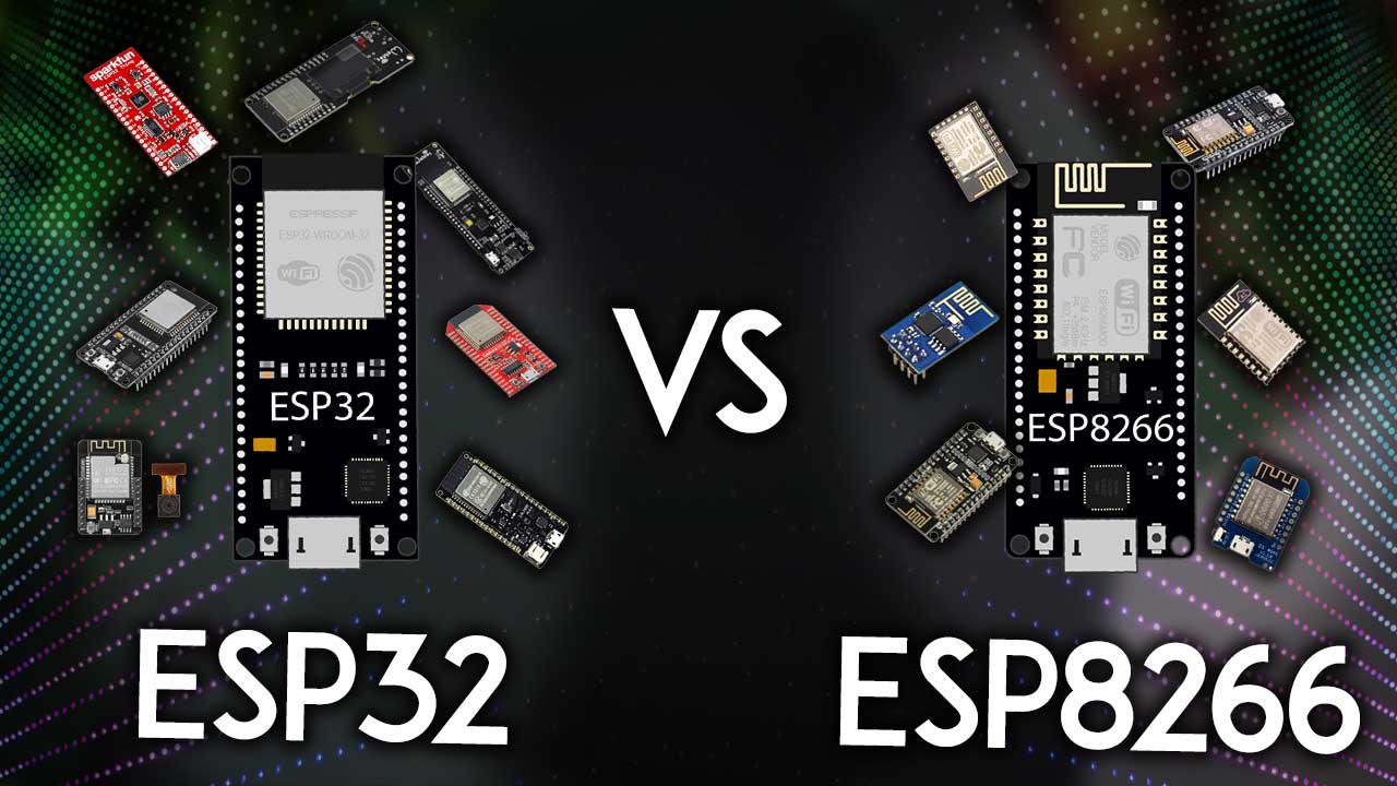 Quelles sont les différences entre l’ESP32 et l’ESP8266 ?插图