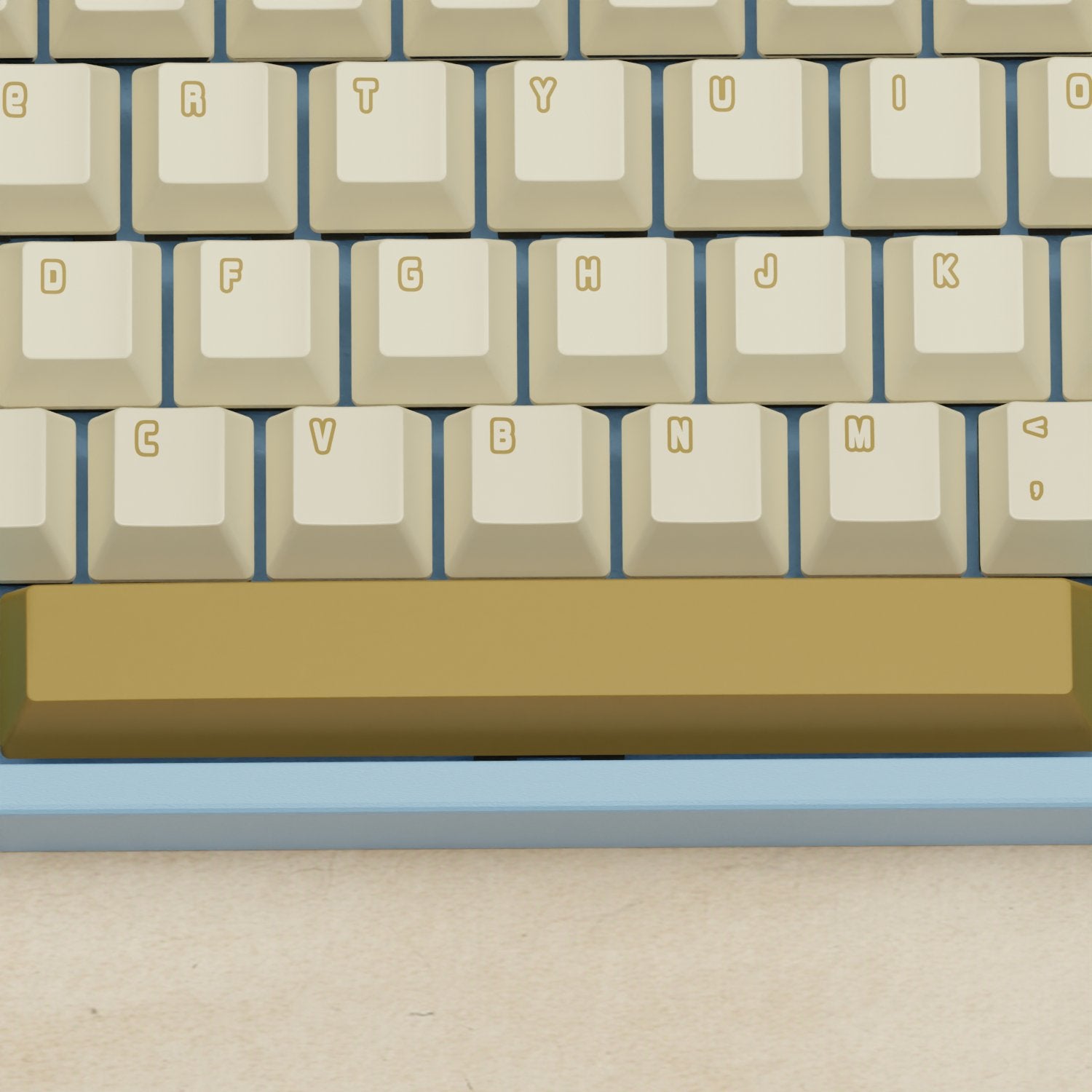 creamy keyboard