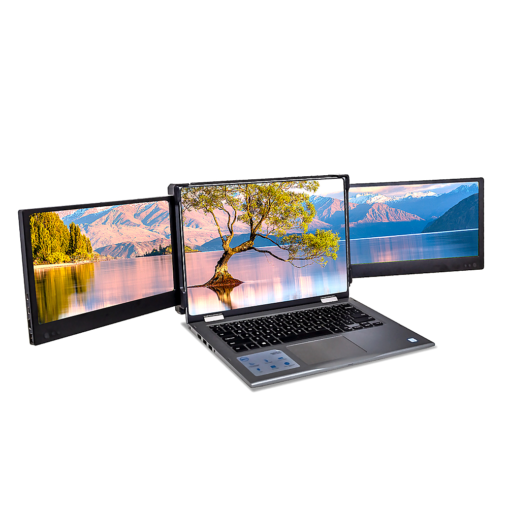 dual monitors with laptop