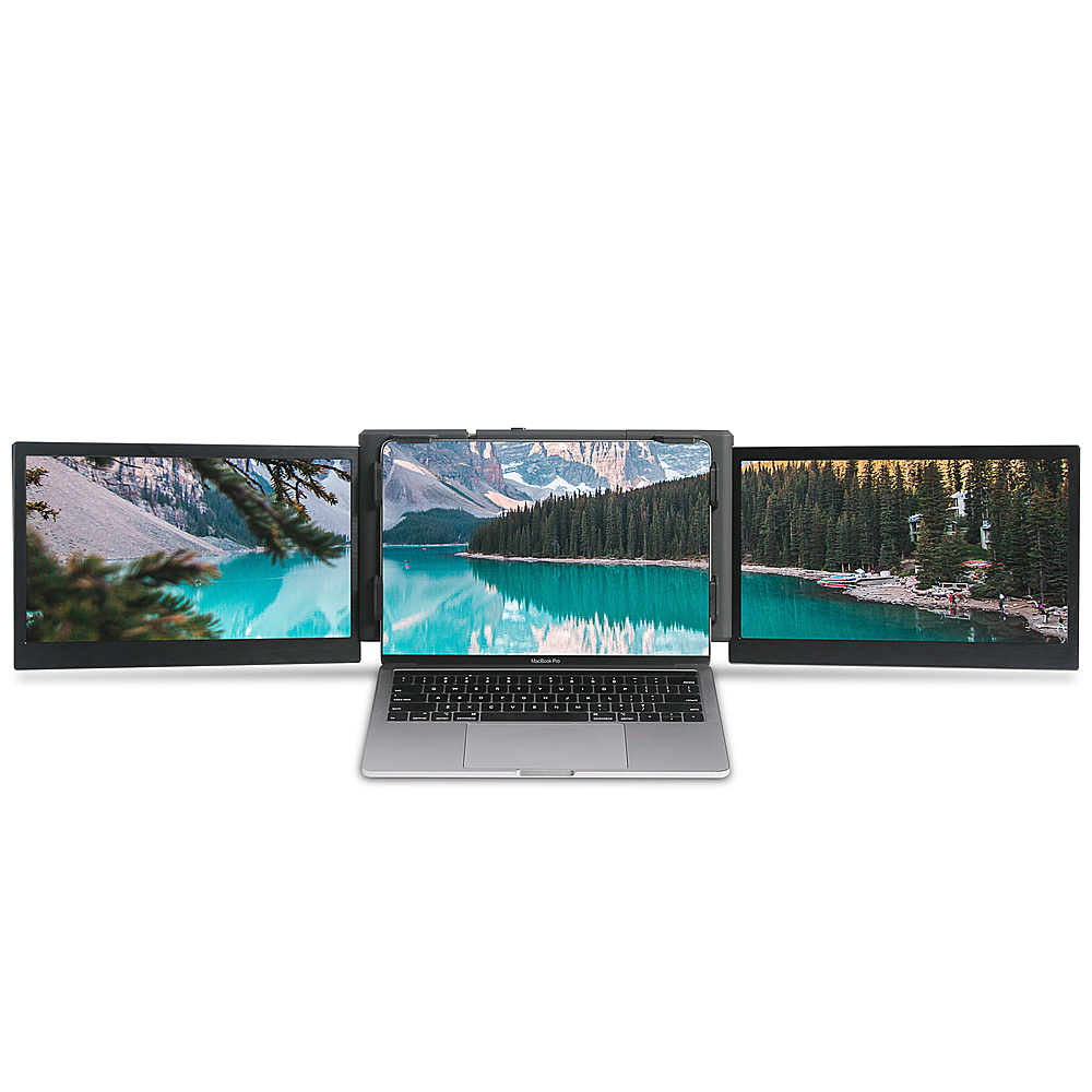 dual monitors with laptop